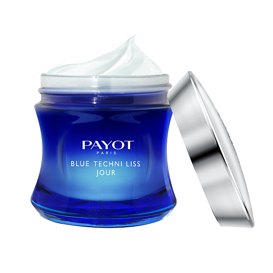 Payot Blue Techni Liss Jour vyhladzujúci & uvoľňujúce denný krém so štítom proti modrému svetlu 50 ml