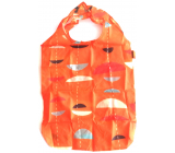 Piz Buin Nákupná taška do kabelky oranžová, s puzdrom 36 x 30 cm