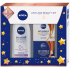 Nivea Anti-Age denný krém pre zlepšenie kontúr pre ženy 65+ 50 ml + nočný krém pre zlepšenie kontúr pre ženy 65+ 50 ml + micelárna voda upokojujúce 200 ml, kozmetická sada