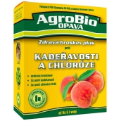 AgroBio Zdravá broskyňa Plus Champion 50 WG 2 x 20 g + Harmónia Železo 30 ml pre ošetrenie broskýň proti kučeravosti a chloróza listov, súprava dvoch produktov