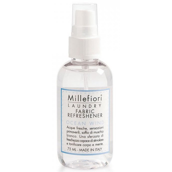 Millefiori Milano Laundry Ocean Wind - Morský vietor osviežovač tkanín 75 ml