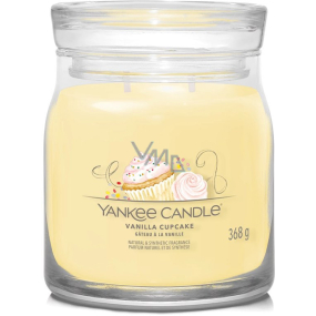 Yankee Candle Vanilla Cupcake - Vonná sviečka Vanilla Cupcake Signature medium glass 2 knôty 368 g