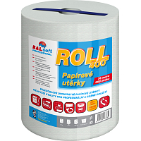 BALsoft Roll400 2vrstvové papierové utierky, 76 m, 338 útržkov, 1 rola