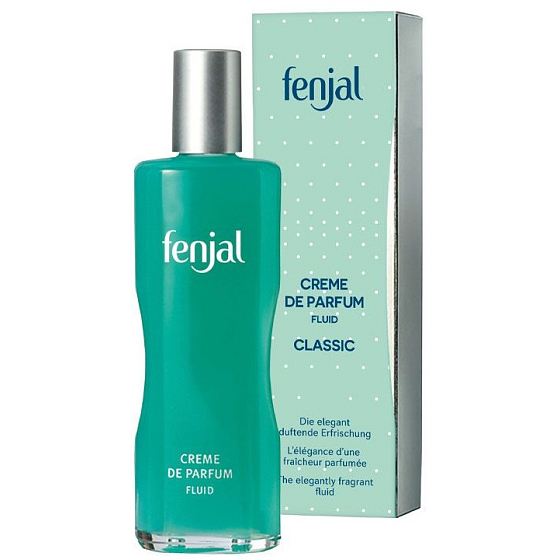 Fenjal Classic parfumovaný dezodorant fluid na dekolt a ramená pre ženy 100 ml
