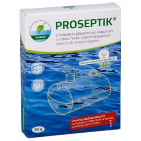 Proxim Proseptik Bio prípravok na skvapalnenie a rozklad fekálií 80 g