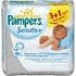Pampers Sensitive obrúsky pre deti 3 + 1 kus