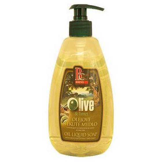 Bohemia Gifts Oliva a Limetka olejové tekuté mydlo 500 ml