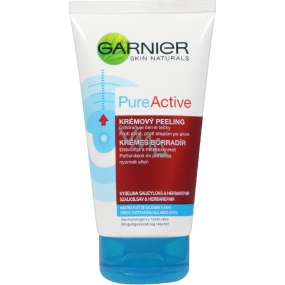 Garnier Skin Naturals Pure Active krémový peeling 150 ml