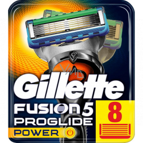 Gillette Fusion ProGlide Power náhradné hlavice 8 kusov pre mužov