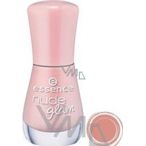 Essence Nude Glam Nail Polish lak na nechty 02 Iced Strawberry Cream 8 ml