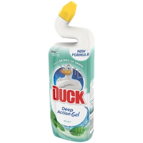 Duck Deep Action Gel Mint čistiaci a dezinfekčný prípravok na Wc misu 750 ml