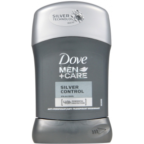 Dove Men + Care Silver Control 48h antiperspirant dezodorant stick pre mužov 50 ml