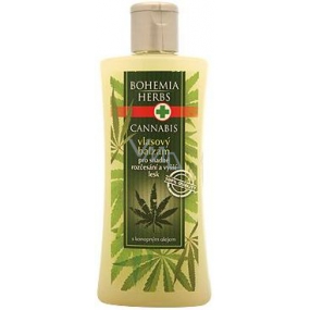 Bohemia Gifts Cannabis Konopný olej balzam na vlasy 250 ml