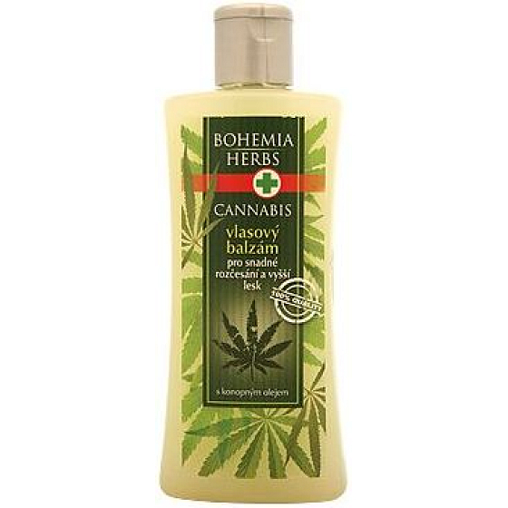 Bohemia Gifts Cannabis Konopný olej balzam na vlasy 250 ml