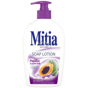 Mitia Papaya in Palm Milk krémové tekuté mydlo dávkovač 500 ml