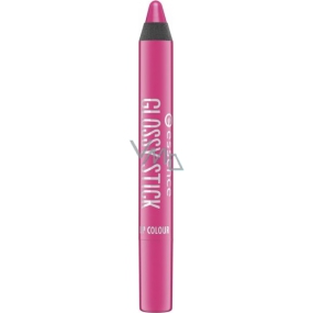 Essence Glossy Stick Lip Colour farba na pery 04 Posh Pink 2 g