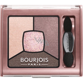 Bourjois Smoky Stories Quad Eyeshadow Palette očné tiene 02 Over Rose 3,2 g