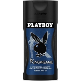 Playboy King of The Game sprchový gel pre mužov 400 ml
