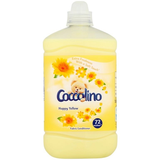 Coccolino Happy Yellow koncentrovaná aviváž 72 dávok 1,8 l