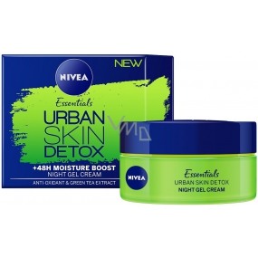 Nivea Essentials Urban Skin Detox antioxidačný nočný krém 50 ml