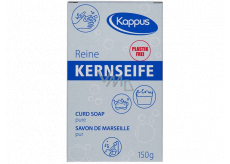 Kappus Kernseife Reine univerzálne čisté tvrdé biele mydlo vyrobené z prírodných látok 150 g