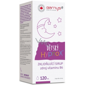Barnys Hypnox upokojujúci sirup pre ľahké zaspávanie pre deti 120 ml
