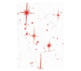 Ditipo Celofán v rolke červenej hviezdy 250 x 70 cm