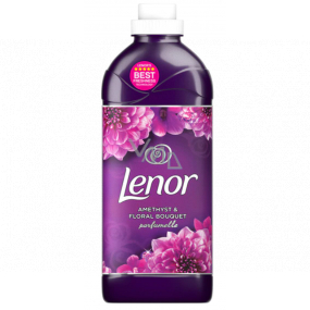 Lenor Amethyst & Floral Bouquet vôňa pivoniek a planých ruží avivážny prostriedok 47 dávok 1420 ml