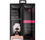 Gabriella salva Black Peel Off čierna zlupovaciu pleťová maska s aktívnym uhlím 2 x 8 ml