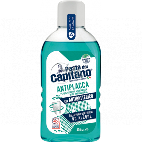 Pasta Del Capitano Antiplacca ústna voda bez alkoholu 400 ml