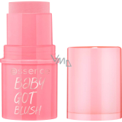 Essence Baby Got Blush krémová rúž v tyčinke 10 Tickle Me Pink 5,5 g