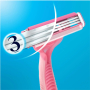 Gillette Simply Venus3 holiaci strojček s 3 čepieľkami 8 kusov pre ženy