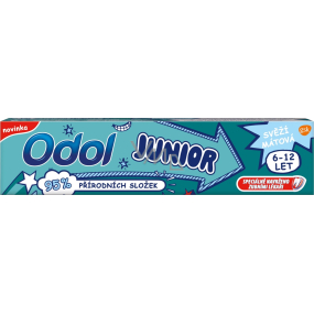Zubná pasta Odol Junior fresh mint pre deti od 6 do 12 rokov 50 ml