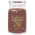 Yankee Candle Praline & Birch - Sviečka s vôňou praliniek a brezy Signature veľké sklo 2 knôty 567 g