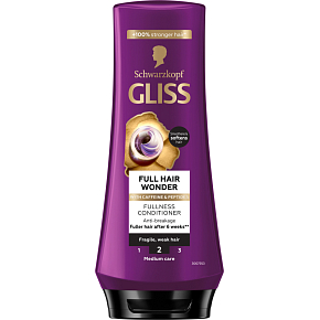 Gliss kondicionér Full Hair Wonder s kofeinem pre krehké, slabé vlasy 200ml