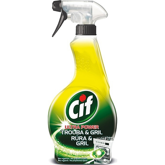 Cif Ultra Power Rúra & gril čistiaci sprej 500 ml