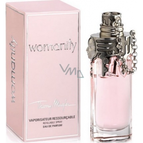 Thierry Mugler Womanity parfumovaná voda plniteľný flakón pre ženy 50 ml