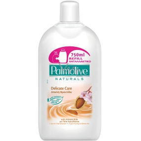 Palmolive Naturals Delicate Care Almond Milk tekuté mydlo náhradná náplň 750 ml