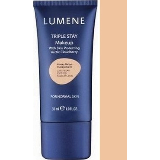 Lumene Double Stay minerálny make-up 04 Peach Beige 30 ml