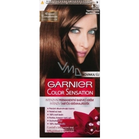 Garnier Color Sensation Farba na vlasy 4.30 Tajomná hnedá