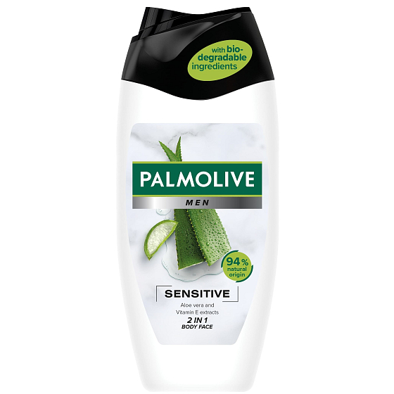 Palmolive Men Sensitive sprchový gel pre mužov 250 ml