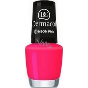 Dermacol Neon Polish Neónový lak na nechty 03 Neon Pink 5 ml