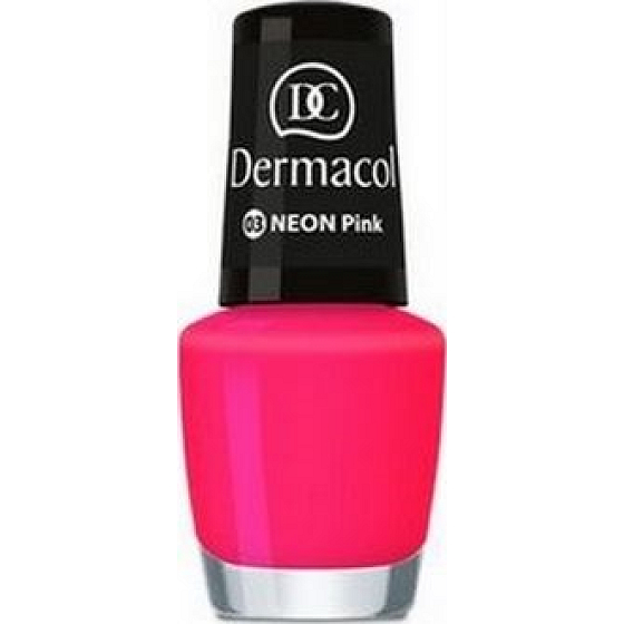 Dermacol Neon Polish Neónový lak na nechty 03 Neon Pink 5 ml