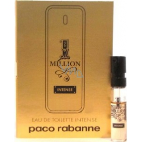 Paco Rabanne 1 Million Intense toaletná voda pre mužov 1,5 ml s rozprašovačom, fľaštička