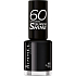 Rimmel London 60 sekund Super Shine Nail Polish lak na nechty 800 Black Out 8 ml