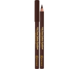 Dermacol 12h True Colour Eyeliner drevená ceruzka na oči 06 Dark brown 2 g