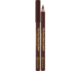 Dermacol 12h True Colour Eyeliner drevená ceruzka na oči 06 Dark Brown 2 g