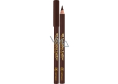 Dermacol 12h True Colour Eyeliner drevená ceruzka na oči 06 Dark Brown 2 g