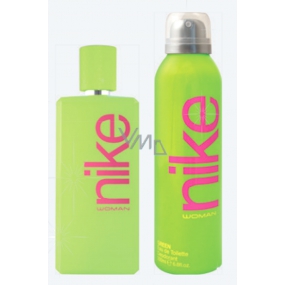 Nike Green Woman toaletná voda 100 ml + deodorant sprej 200 ml, darčeková sada