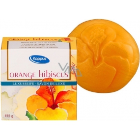 Kappus Orange Hibiscus - Ibištek luxusné toaletné mydlo 125 g